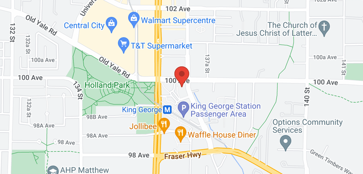 map of 1009 13688 100 AVENUE
